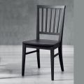 Kitchen Chair Solid Beech Wood Elegant Italian Design - Rosita