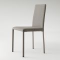 Kitchen Chair Upholstered in Fabric Made in Italy, 2 Pieces - Mawi
