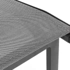 Stackable Outdoor Chair in Aluminum and Textilene, Homemotion 4 Pieces - Serge Viadurini