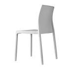 Stackable Outdoor Chair in Aluminum Made in Italy 6 Pieces - Colombia Viadurini