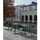 Outdoor Stackable Metal Chair Made in Italy, 4 Pieces - Xylia Viadurini