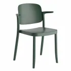 Stackable Outdoor Chair in Polypropylene Made in Italy, 4 Pieces - Bertina Viadurini
