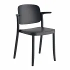 Stackable Outdoor Chair in Polypropylene Made in Italy, 4 Pieces - Bertina Viadurini