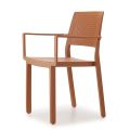 Stackable Outdoor Chair in Technopolymer Made in Italy 4 Pieces - Reset