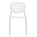Stackable Outdoor Chair in Technopolymer Made in Italy 6 Pieces - Rosaria Viadurini