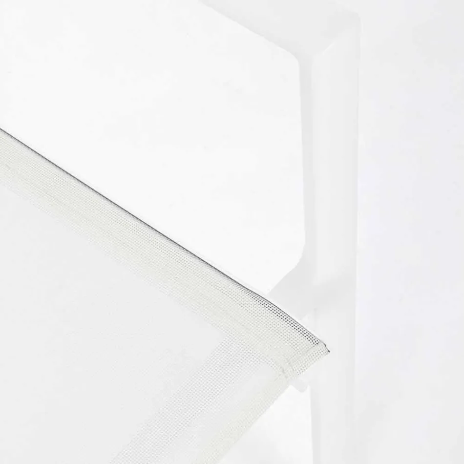 Outdoor Chair in Aluminum with Armrests of Homemotion - Casper Design Viadurini