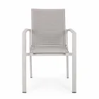 Outdoor Chair in Aluminum with Armrests of Homemotion - Casper Design Viadurini