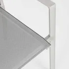 Outdoor Chair in Aluminum with Armrests of Homemotion - Casper Design Viadurini