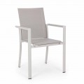 Outdoor Chair in Aluminum with Armrests of Homemotion - Casper Design