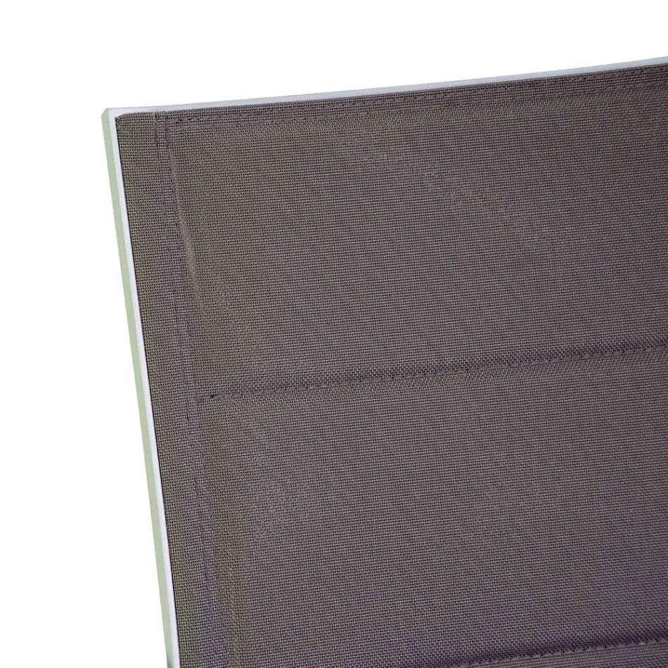 Outdoor Chair in Aluminum with Double Layer Textilene - Excursion Viadurini