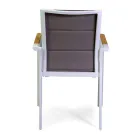 Outdoor Chair in Aluminum with Double Layer Textilene - Excursion Viadurini