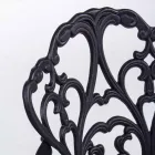 Outdoor Chair in Matt Finish Painted Aluminum, 2 Pieces - Casiro Viadurini