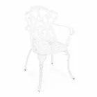 Outdoor Chair in Matt Finish Painted Aluminum, 2 Pieces - Casiro Viadurini