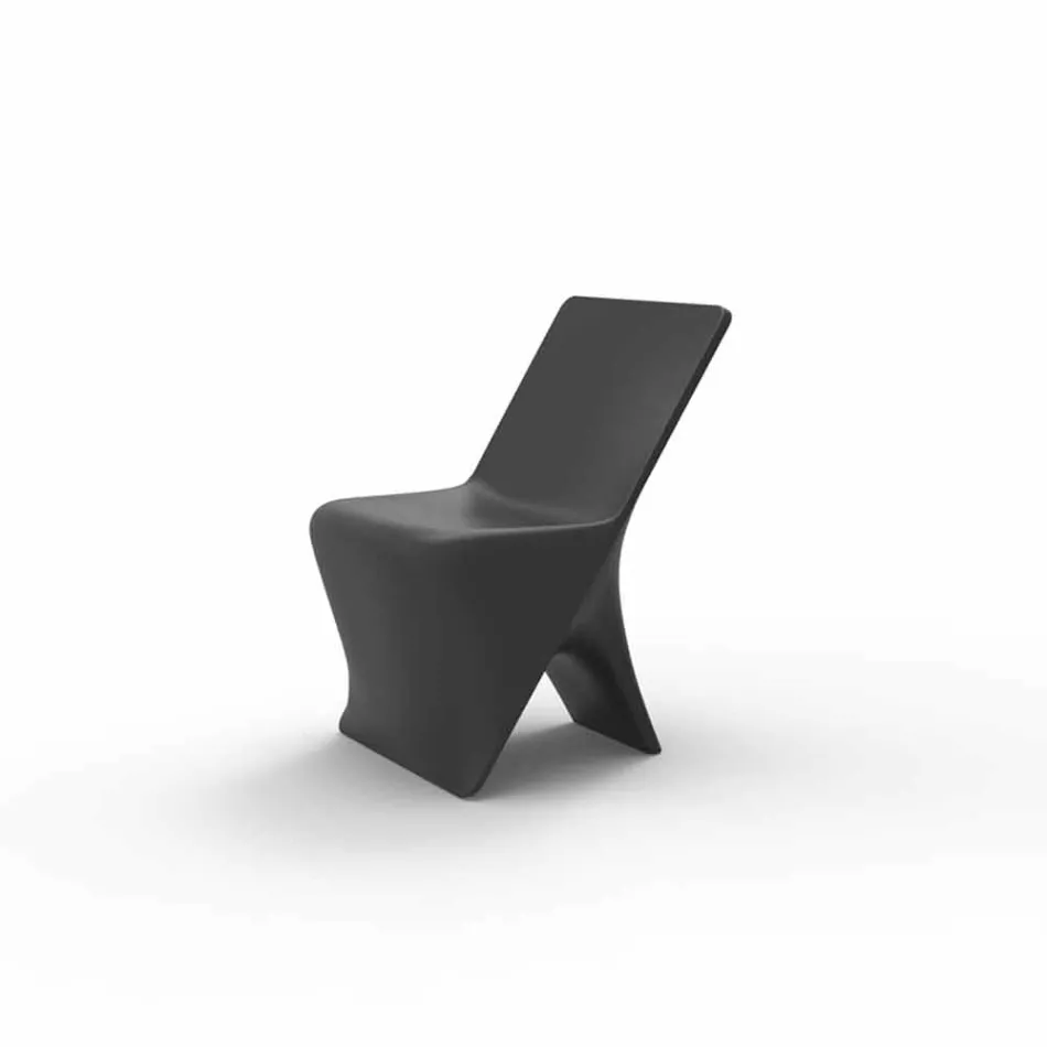 Modern design garden chair Sloo by Vondom, in polyethylene Viadurini