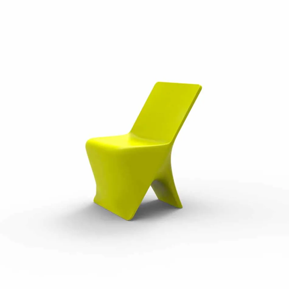 Modern design garden chair Sloo by Vondom, in polyethylene Viadurini