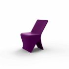 Modern design garden chair Sloo by Vondom, in polyethylene Viadurini