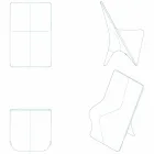 Modern design garden chair Sloo by Vondom, in polyethylene Viadurini