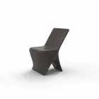 Modern design garden chair Sloo by Vondom, in polyethylene Viadurini