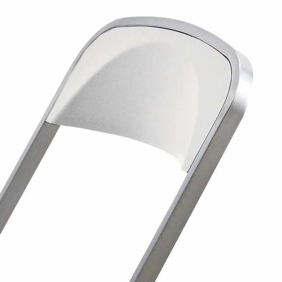 Stackable Garden Chair in Steel Modern Design Made in Italy - Boston Viadurini