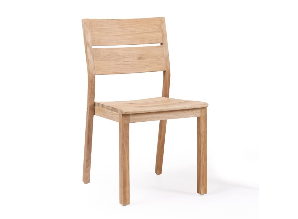 Garden Chair in Teak Wood - Marie Viadurini
