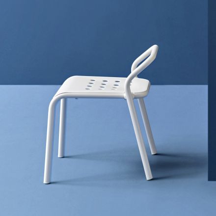Garden Chair Aluminum Structure Made in Italy - Noss by Varaschin Viadurini