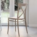 Indoor and Outdoor Stackable Chair in Reinforced Resin with Fiberglass - Naira