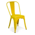 Indoor and Outdoor Chair Made of Iron in Different Colors - Stationery Viadurini