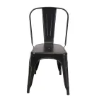 Indoor and Outdoor Chair Made of Iron in Different Colors - Stationery Viadurini