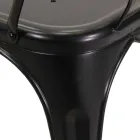 Indoor and Outdoor Chair Made of Iron in Different Colors - Stationery Viadurini