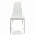 Indoor Chair Fully Padded and Upholstered Made in Italy - Trieste Viadurini