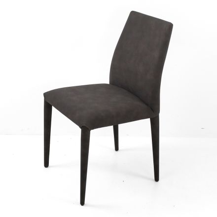 Indoor Chair Fully Upholstered Made in Italy - Meyer Viadurini