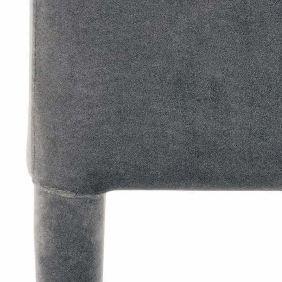 Fully Padded and Upholstered Dining Chair Made in Italy - Naples Viadurini