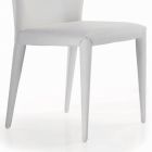 Dining Chair with Seat and Upholstered Legs Made in Italy - Verona Viadurini