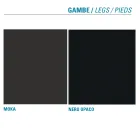 Metal Dining Chair Covered in Microfiber Made in Italy - Suzanne Viadurini