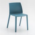 Dining Chair in Colored Polypropylene Made in Italy, 4 Pieces - Guenda
