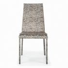 Fully Upholstered Living Room Chair Made in Italy - Aosta Viadurini