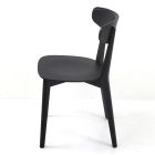 Living Room Chair in Ash Wood Made in Italy - Eryn Viadurini