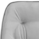 Living Room Chair in Lacquered Wood and Velvet Seat Made in Italy - Attendo Viadurini