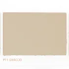 Living Room Chair in Ice Color Leather Made in Italy - Betsy Viadurini