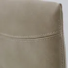 Faux Leather Living Room Chair with Lacquered Legs Made in Italy - Roslin Viadurini