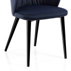 Living Room Chair in Fabric and Ash of Elegant Design - Reginaldo Viadurini