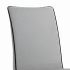 Living Room Chair Upholstered and Lacquered Legs Made in Italy - Catania Viadurini