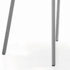 Living Room Chair Upholstered and Lacquered Legs Made in Italy - Catania Viadurini