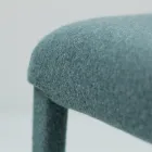 Living Room Chair Covered in Fabric Made in Italy - Roslin Viadurini