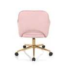 Office Chair Metal Base and Fabric Seat - Anguilla Viadurini
