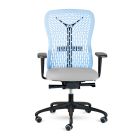 Ergonomic and Swivel Office Chair with Armrests Made in Italy - Fulvio Viadurini