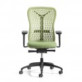 Ergonomic and Swivel Office Chair with Armrests Made in Italy - Fulvio