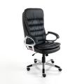 Synthetic Leather Office Chair with Wheels - Antimony