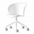 Office Chair in Recycled Polypropylene Made in Italy - Connubia Tuka