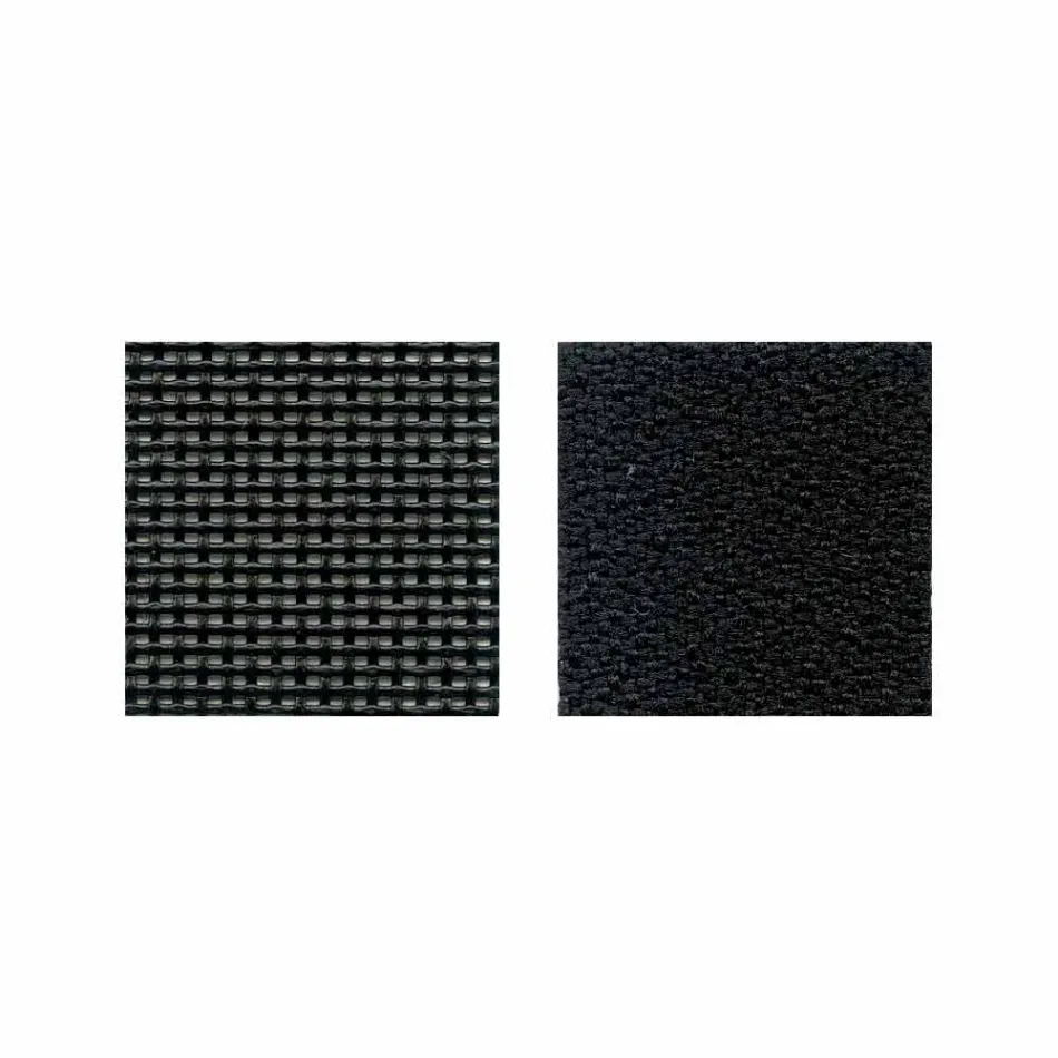 Semi-Directional Office Chair in Tecnorete and Black Fabric - Vespasiano Viadurini